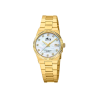 Reloj Lotus Freedom Collection 18839/1 analógico para mujer con movimiento de cuarzo, chapado en oro