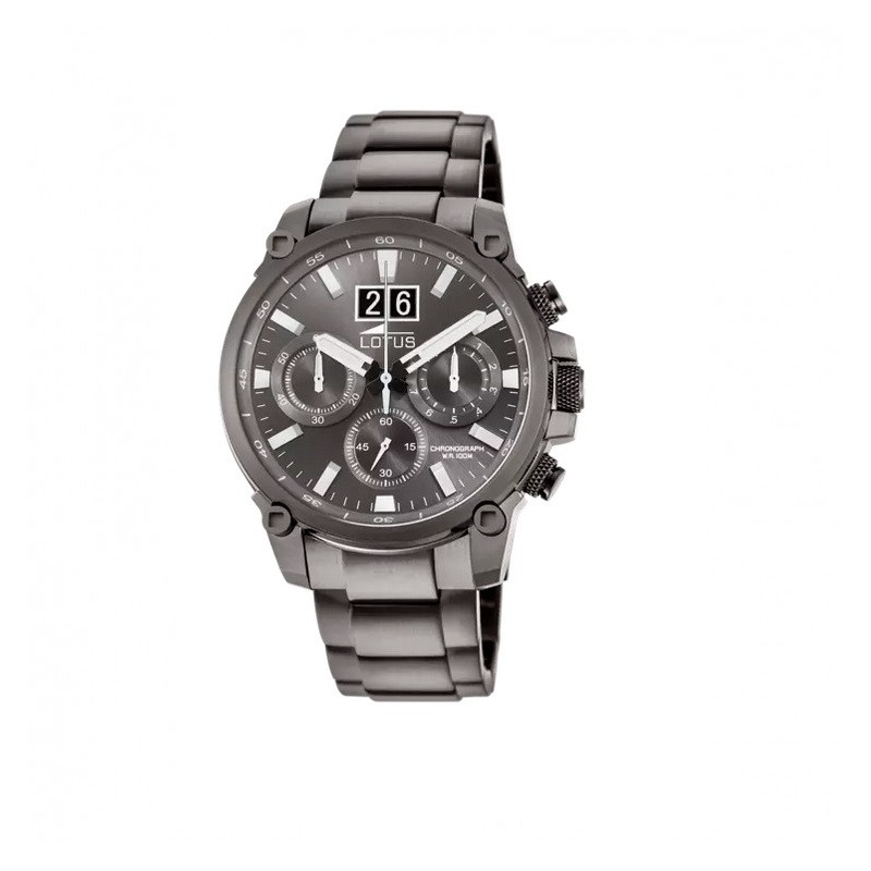 Reloj LOTUS 10140/1, de caballero, de acero, crono. OUTLET