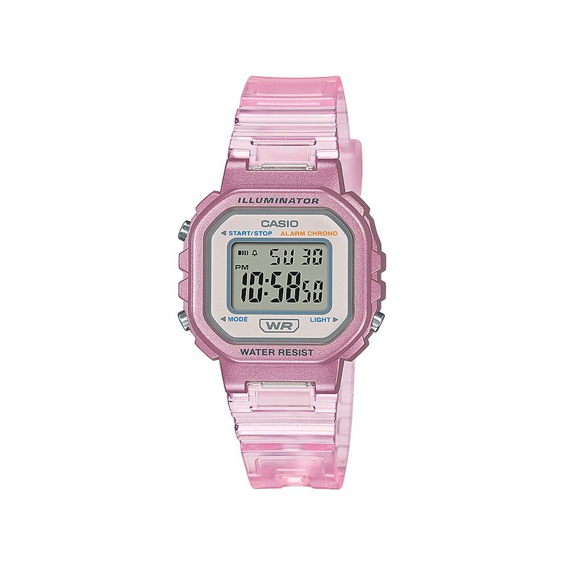 Reloj CASIO LA-20WHS-4AE, sumergible 5 ATM, alarma-crono,