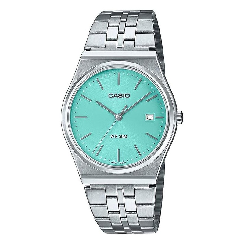 Reloj CASIO MTP-D145D-2A de señora, de acero, sumergible