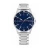 Reloj Tommy Hilfiger Niño Comunión Plateado y Azul Analógico 1720018