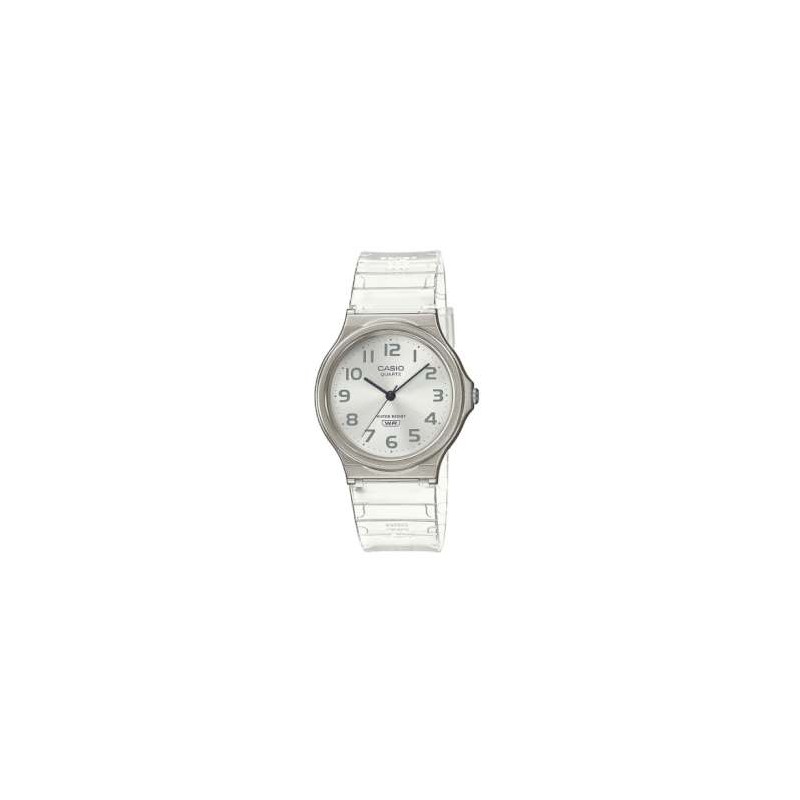 Reloj CASIO  MQ-24S-7B unisex,, caja y pulsera de silicona