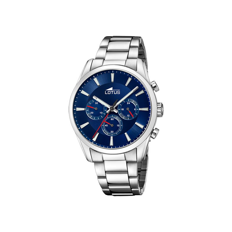 X RELOJ DE HOMBRE LOTUS CHRONO CON ESFERA AZUL 18922/1