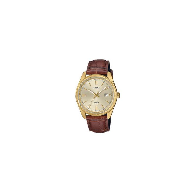 Reloj CASIO MTP-1302PGL-9A de caballero, chapado en oro