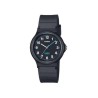 Reloj CASIO LQ-24B-1A, resistente al agua, color negro.