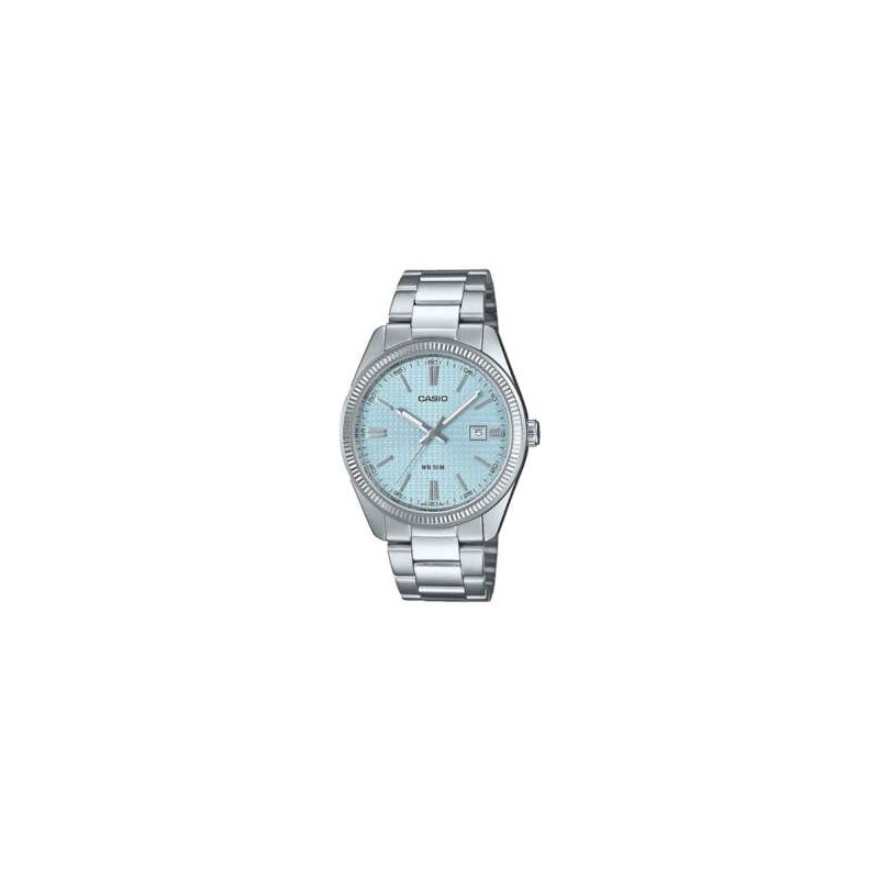 Reloj CASIO MTP-1302PE-2A, de acero, sumergible