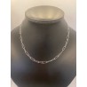 Collar de plata de de ley de 925 m/m de 45 cms de largo