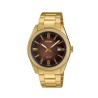 Reloj CASIO  MTP-1302PGC-5A, chapado en oro, sumergible